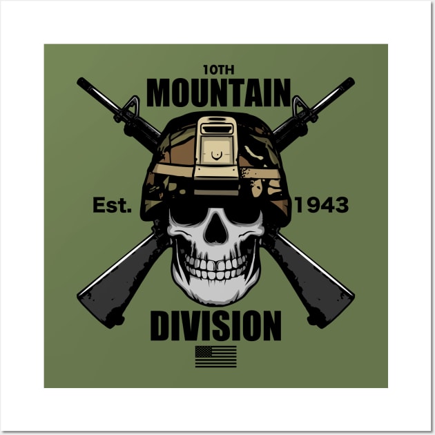 10th Mountain Division Wall Art by TCP